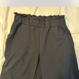 Black High-Waisted Pants